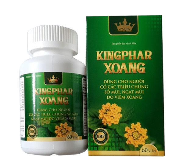 Thực phẩm bảo vệ sức khoẻ:  KINGPHAR – XOANG - 60 Viên